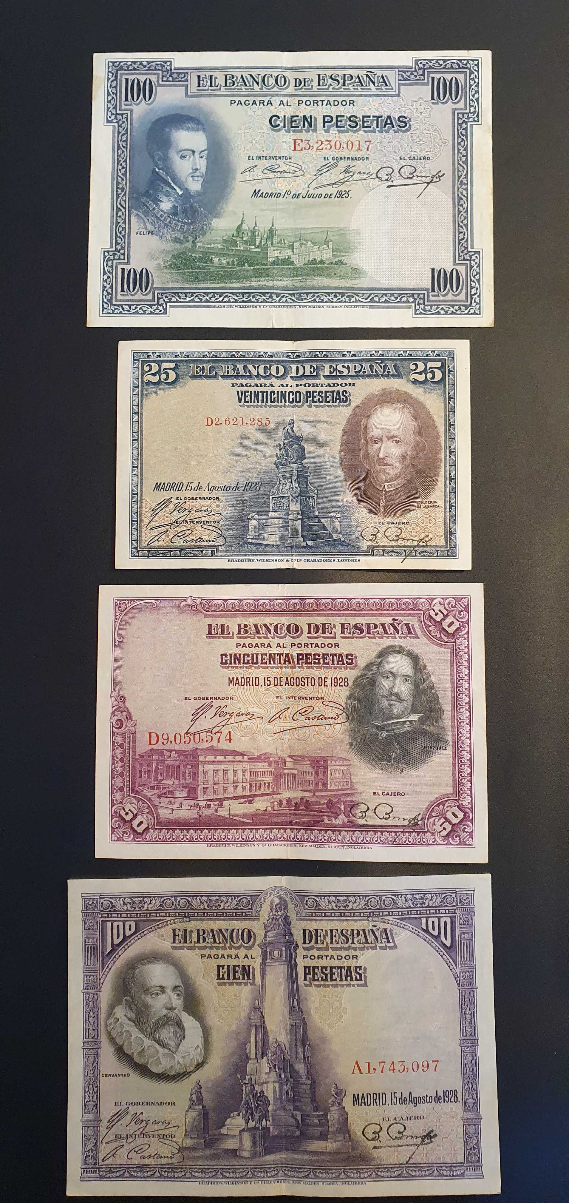 Notas de banco de diversos países do mundo