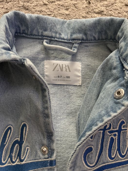 Джинсовка для хлопчика Zara 6-7років 120см