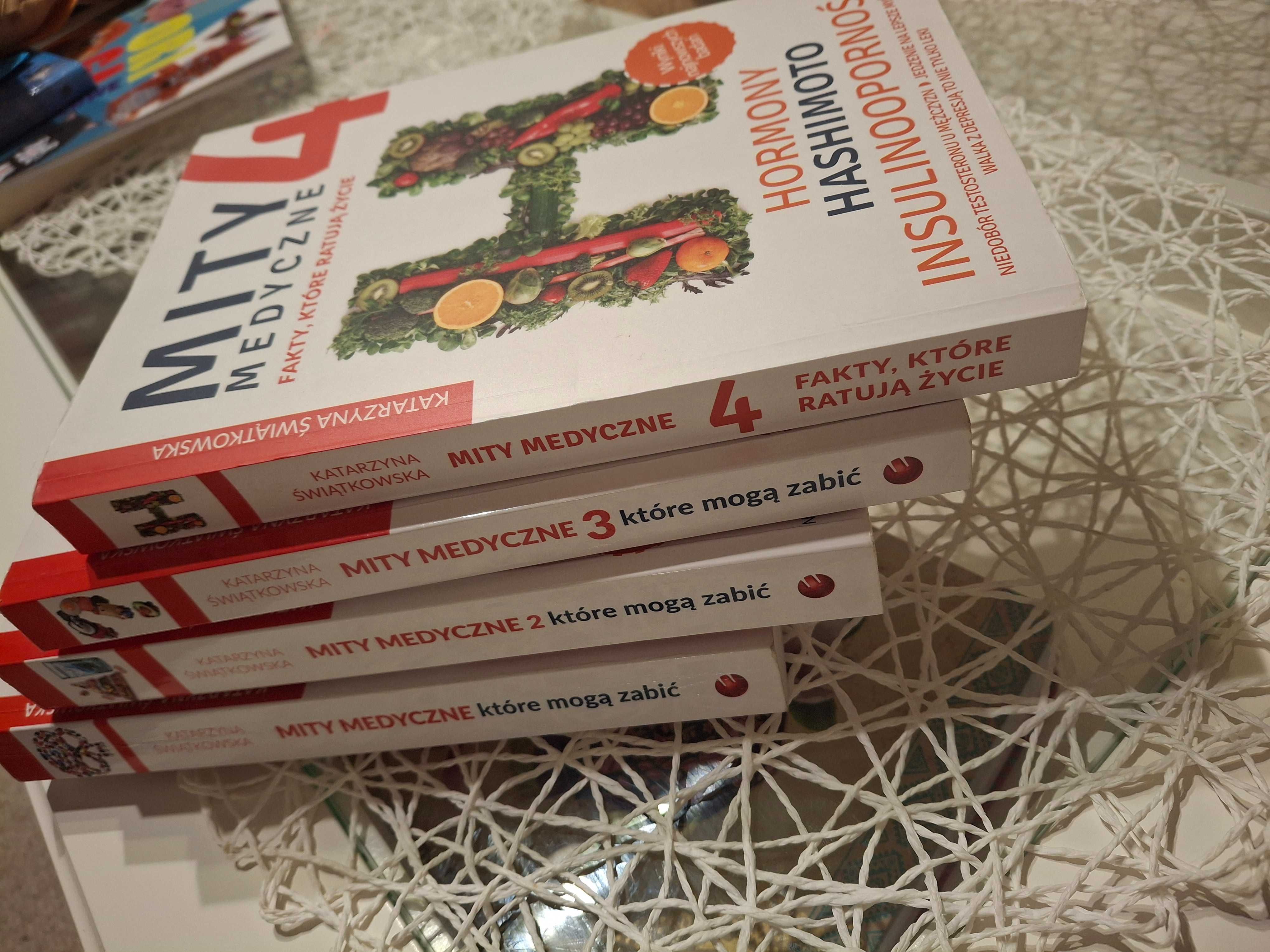Książki zestaw "Mity medyczne" 1-4