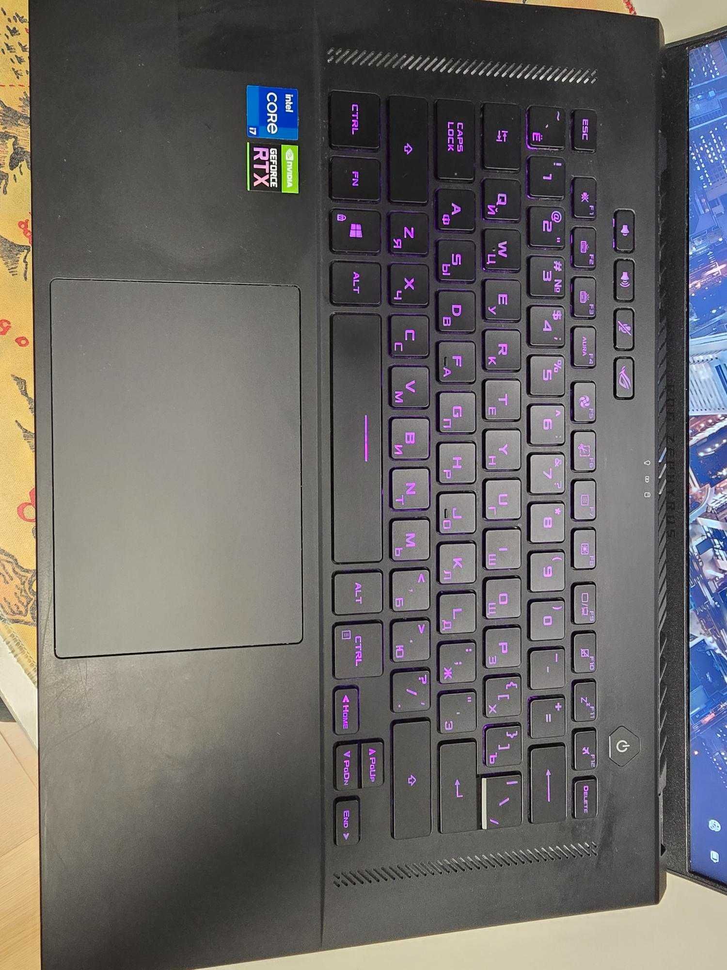 ASUS ROG Zephyrus M16 165Hz (RTX 3050) i7-11800H (RAM 32GB) 1.5TB m.2