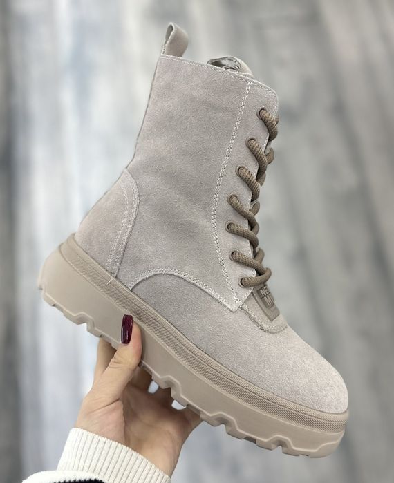 Черевики Натуральна замша Зима