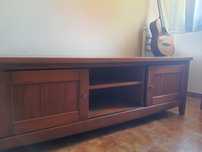 Movel tv sala pinho mel