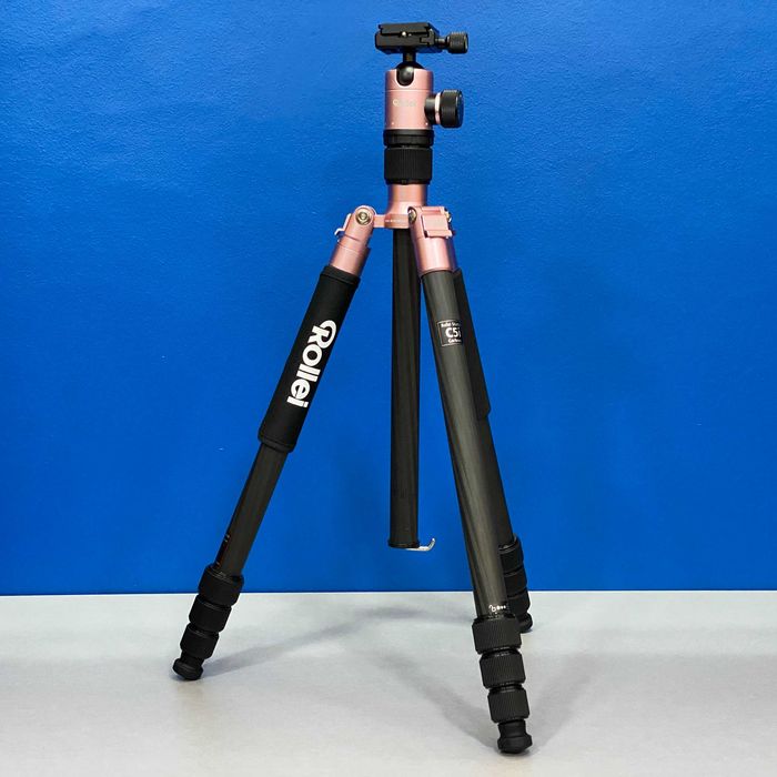 Tripé Rollei Stativ C5i | Fibra de Carbono | 4-Section