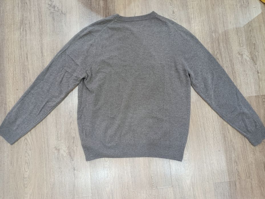 swetr męski xl wełna beżowy