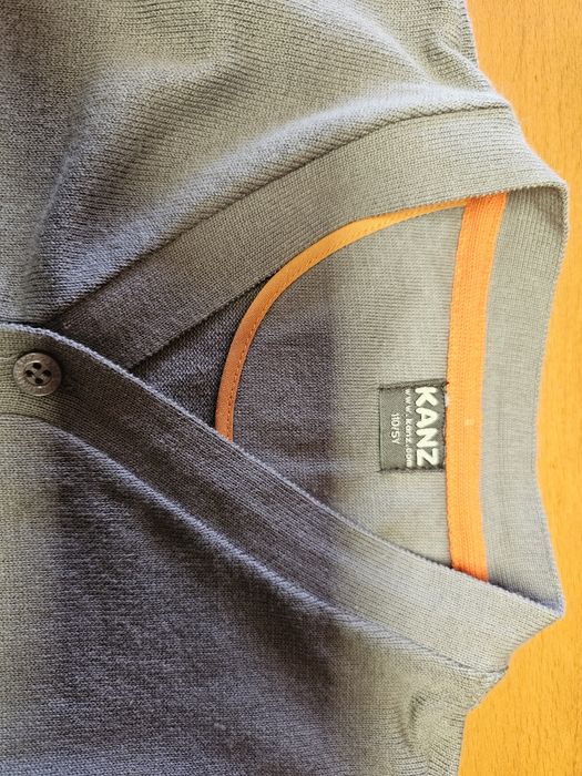 Casaco menino cinzento tam. 5 e 7 anos 1 de cada novos com etiqueta