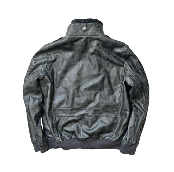 Tommy Hilfiger nowa kurtka męska sztuczna skóra r. L