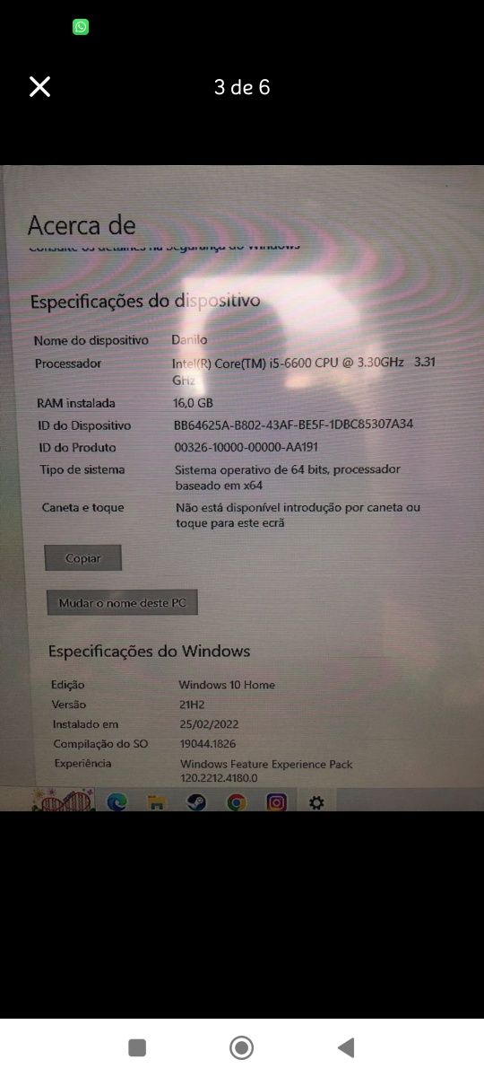 PC gamer/ trabalho afazeres