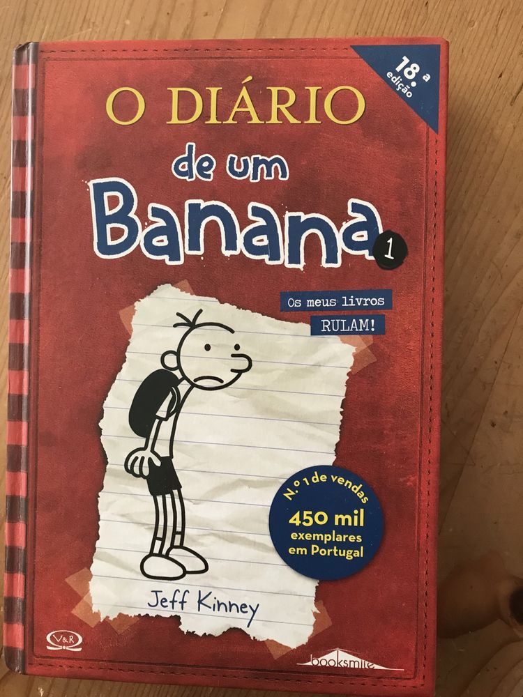 O diário de um banana, de Jeff Kinney