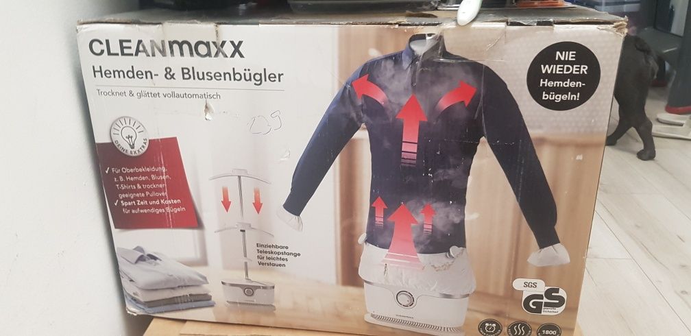 Prasowacz parowy cleanmaxx