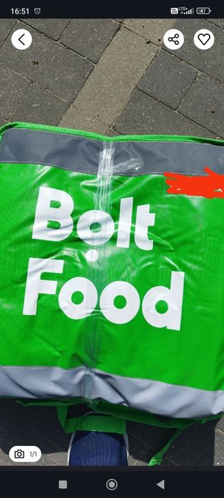 Nowy termiczny plecak bolt food ULTRA CENA, OKAZJA, TURBO PROMOCJA