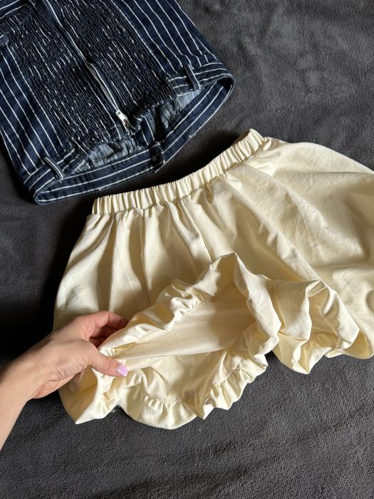 Топ корсет zara спідниця зефірка