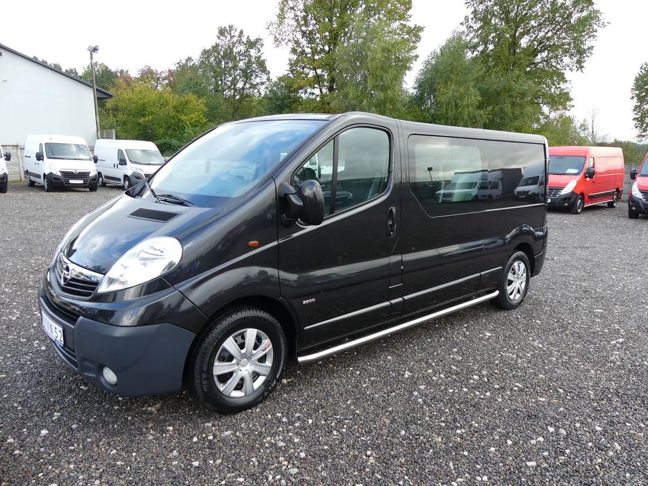 Opel VIVARO 2.0CDTI*115KM*5 OSOBOWY  Long*Klima*Oryginał*Serwis*Zadbany