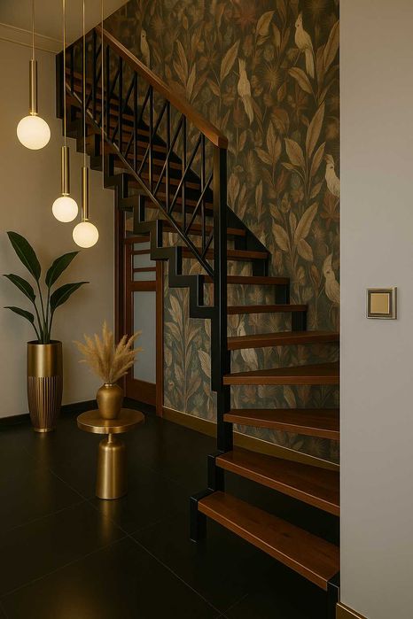 Schody drewniane, dębowe, jesionowe, producent, montaż