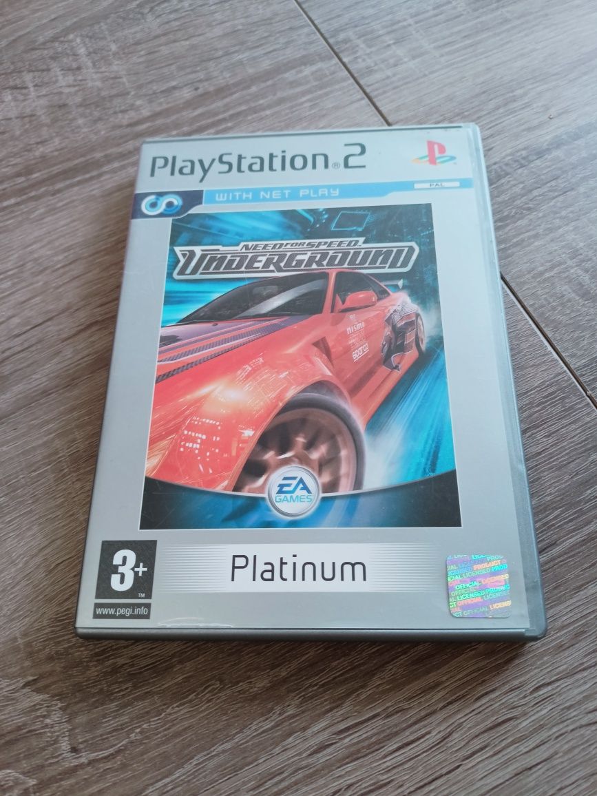 Gra ps2 Need for speed Underground #WN52