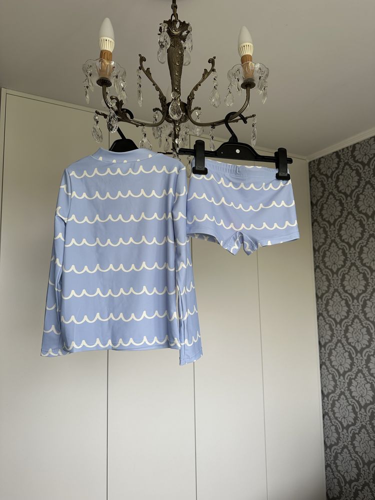 Strój UVA UVB zestaw kąpielowy UPF 50+ Minories 110 116 cm Unisex