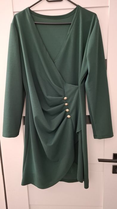 Sukienka butelkowa zieleń M