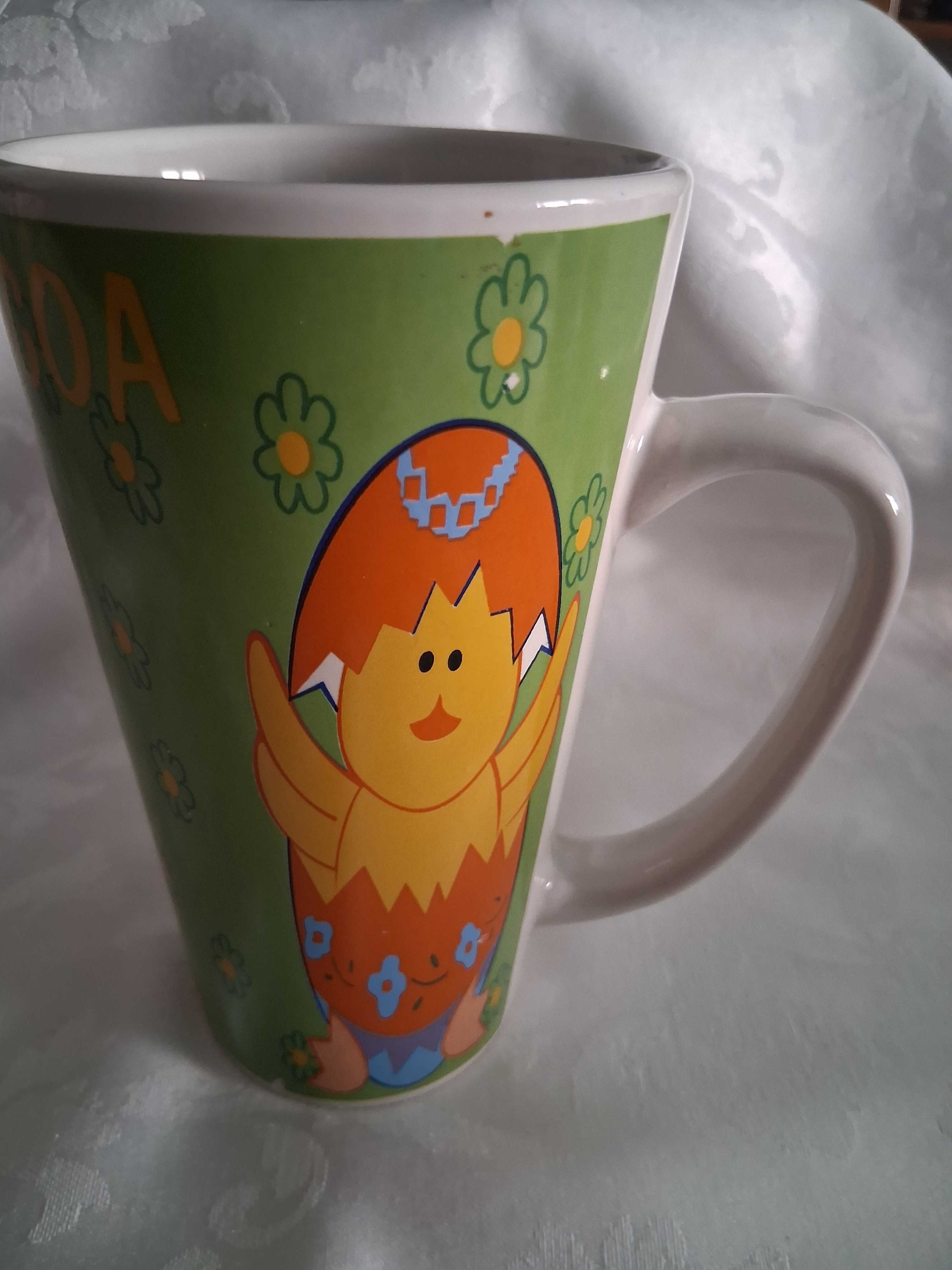 Caneca alta "Feliz Páscoa" (Portes incluídos)