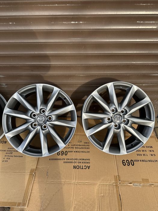 Felgi aluminiowe 18 5x114,3 Mazda orginal 7J ET50 Stan igla
