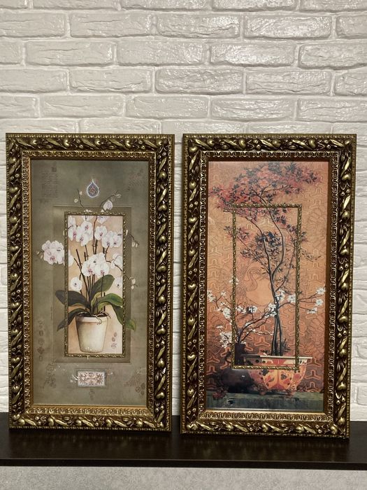 Продам картины в деревянных рамах