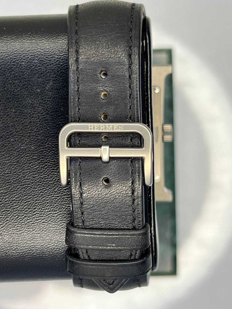 Hermes Heure H watch, 34 mm, titanium