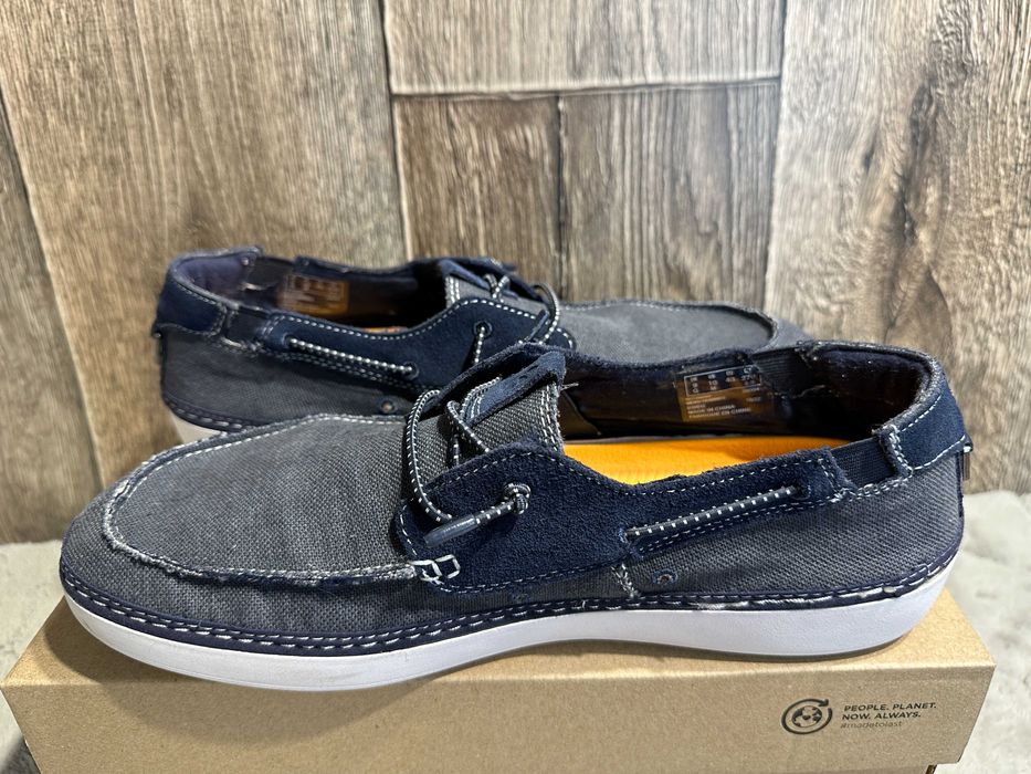 buty półbuty męskie mokasyny clarks higley tie 43