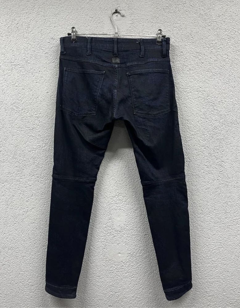 Джинси G star raw W29 L32 skinny 3d zip knee чоловічі