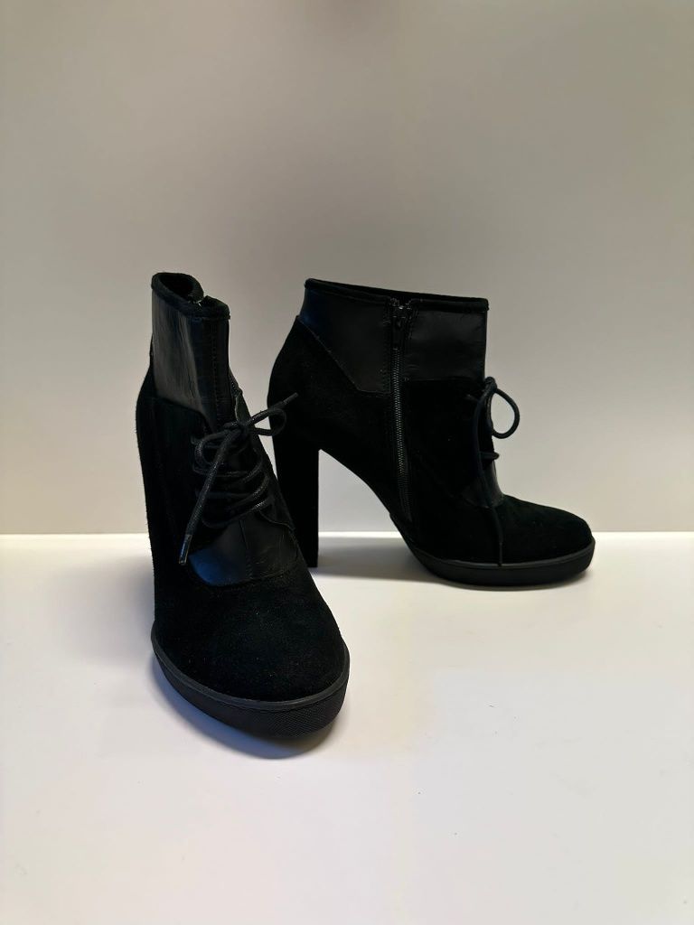 Botki czarne Badura r.40