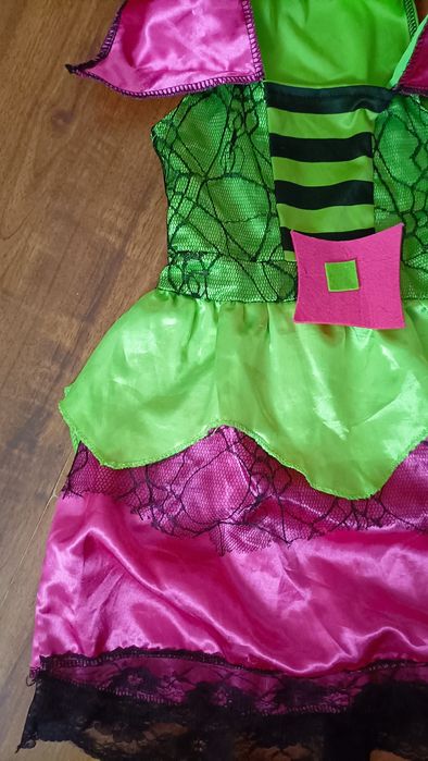 Strój  przebranie czarownicy Halloween