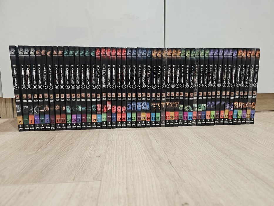 Kolekcja " Z Archiwum X " DVD DeAGOSTINI