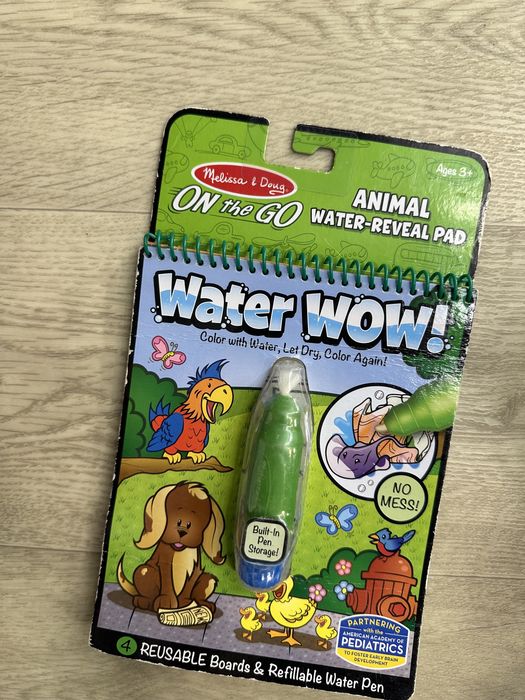 Продам водну багаторазову розмальовку Water wow