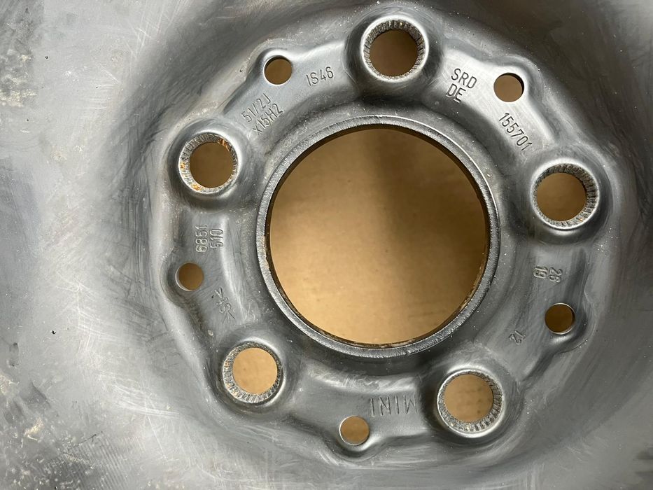 4 koła do MINI felgi stalowe opony zimowe