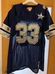 33 TONY DORSETT Dallas Cowboys NFL RB Blue Throwback Jersey