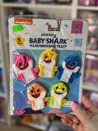 Ігровий набір Baby Shark Пальчиковий театр 5 фігурок