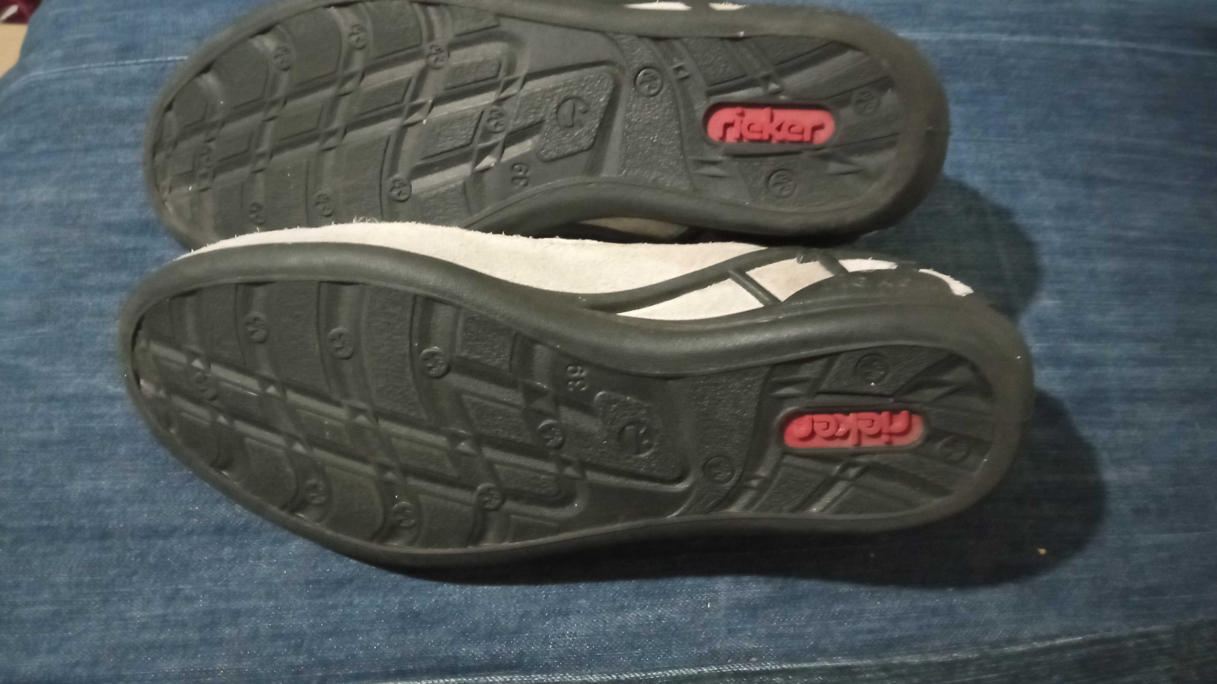 Туфли кроссовки Rieker размер 39, стелька 25,2 см