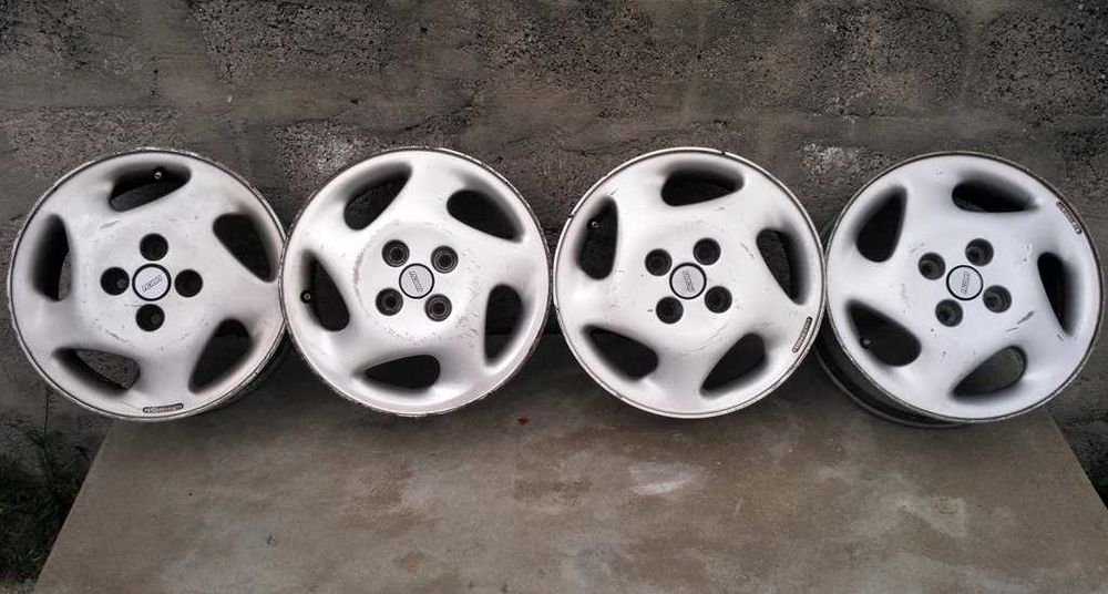 Jantes+Pneus Peugeot 206/106/C3/C2/SAAB/PUNTO/