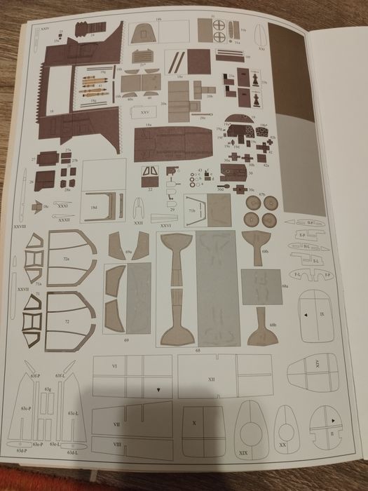 Model kartonowy Messerschmitt Me-109 K4