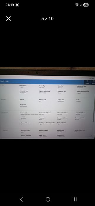 Laptop gamingowy Dell G5 5500