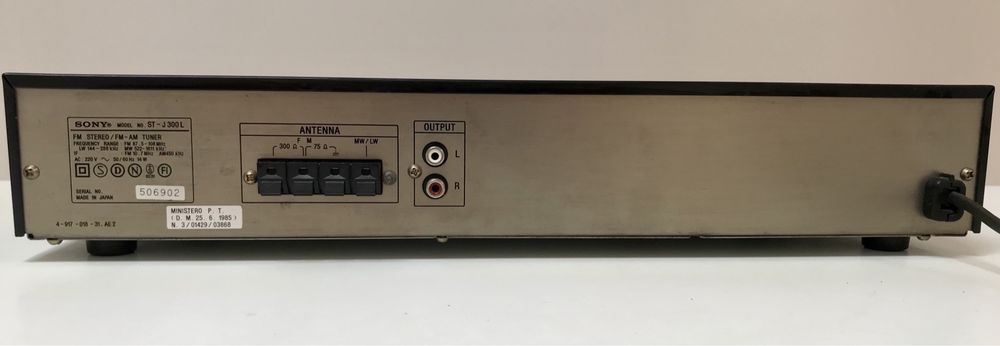 SONY Sintonizador Rádio Tuner ST-J300L