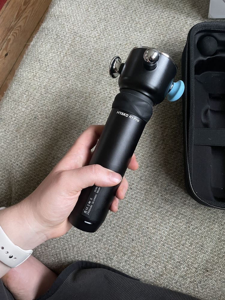 Hyako r1 pro перкусійний вібраційний масажер