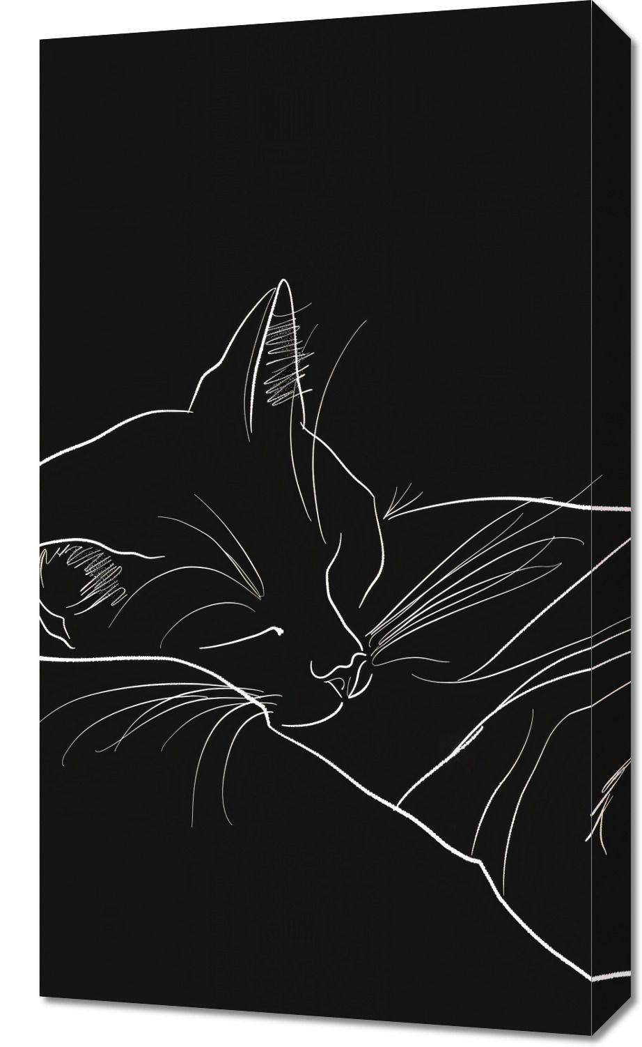Obraz 40x70cm Nocny Spokój