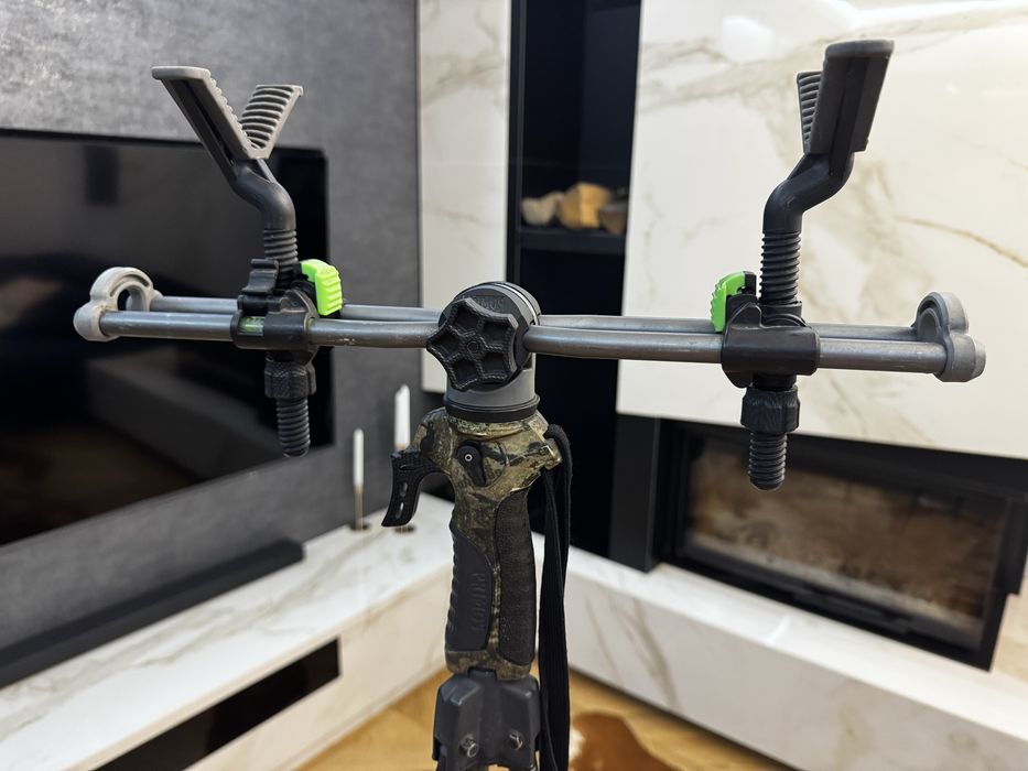 pastorał tripod trójnóg Primos + wspornik 2 punktowy