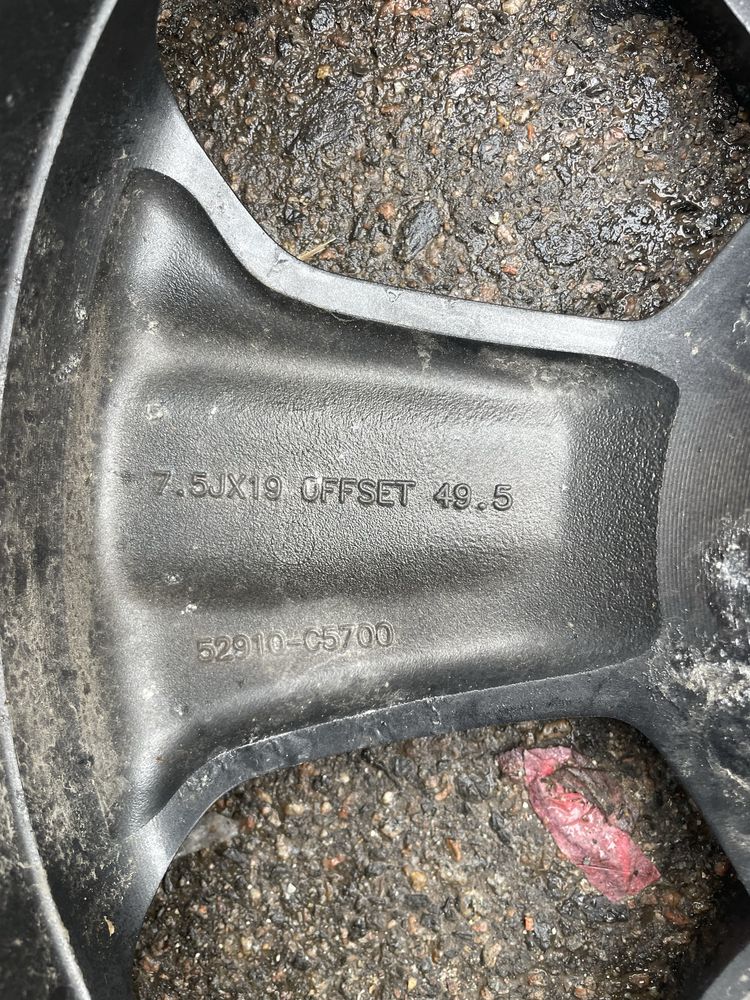 Диск, диски kia 19 радіус 52910c5700