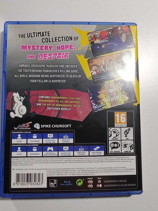 DANGANRONPA (трилогия) на PS4