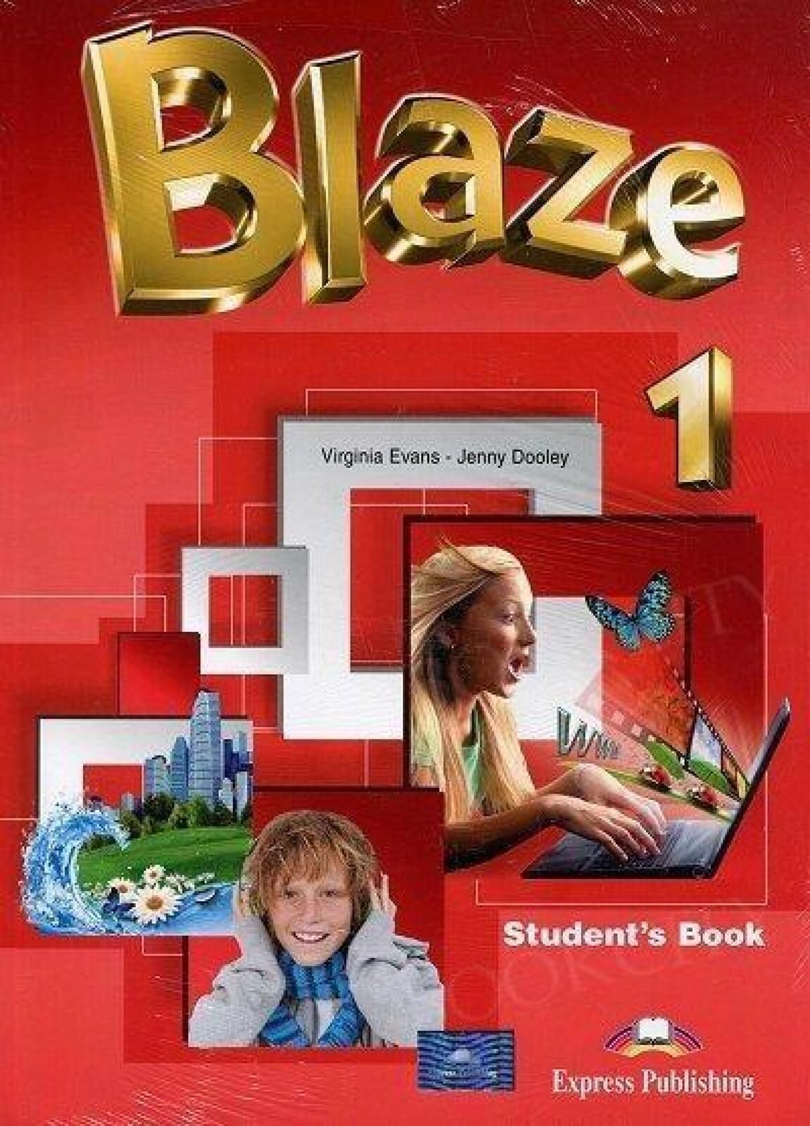 Blaze 1 SB + ebook EXPRESS PUBLISHING Express Publishing Virginia Evan