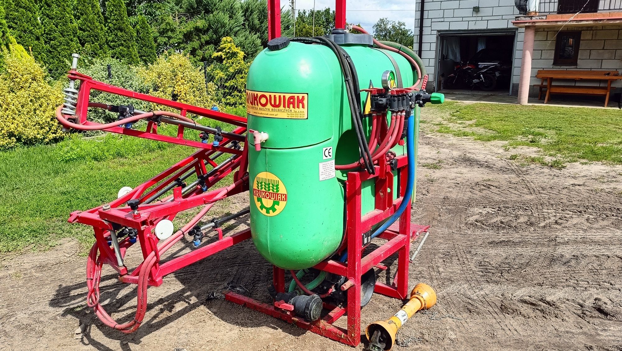 Opryskiwacz 400l Krukowiak 12m