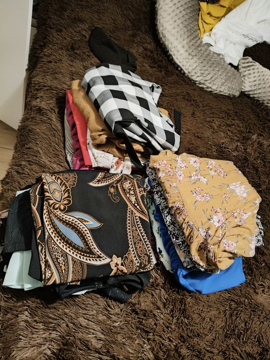 Paka sukienek, 18 SZTUK , rozm. S