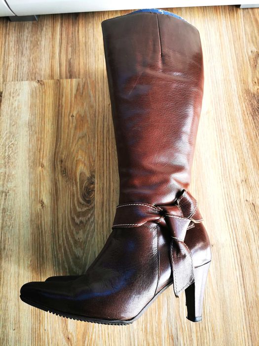 Ryłko kozaki skóra naturalna roz.37