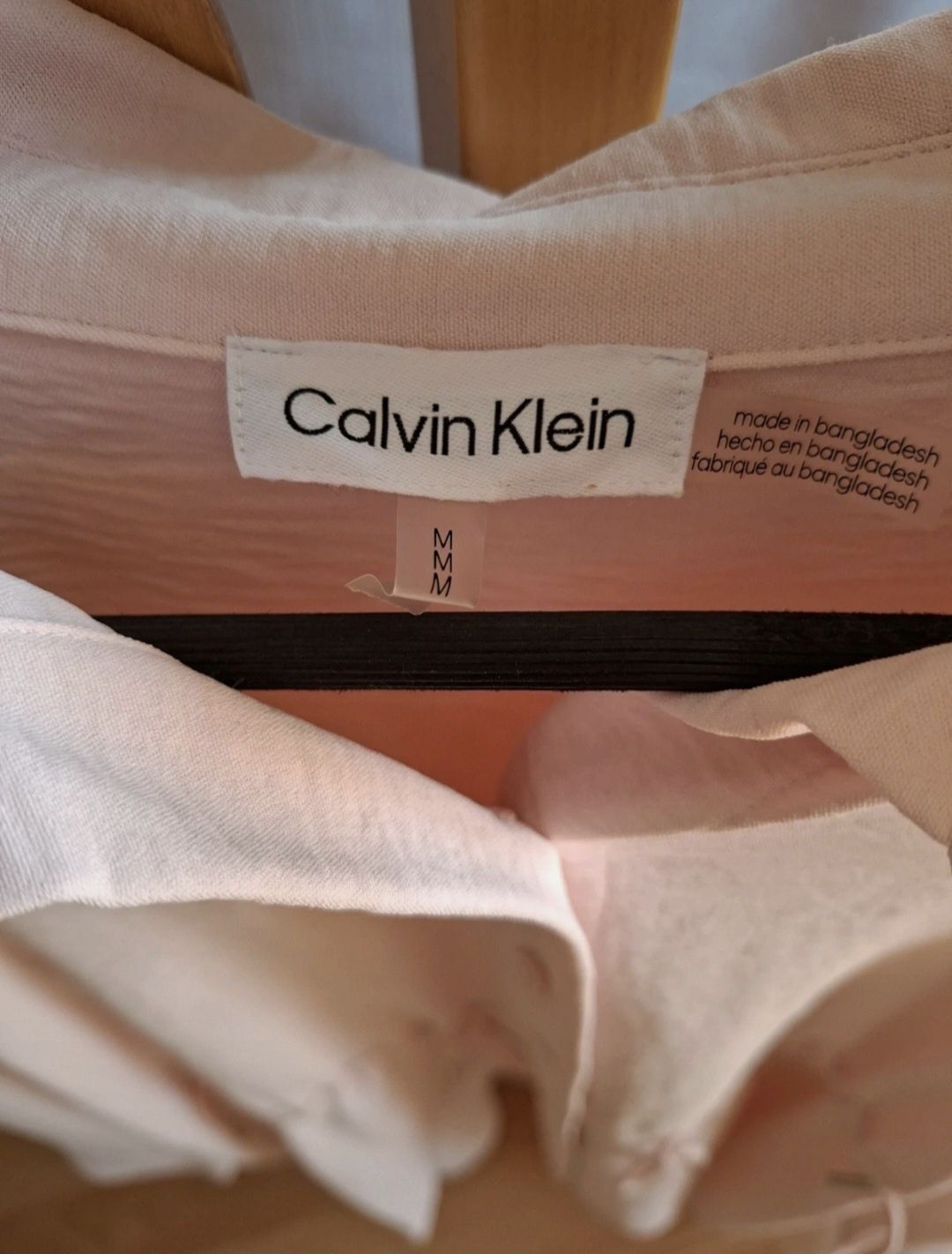Bluzka damska różowa Calvin Klein M