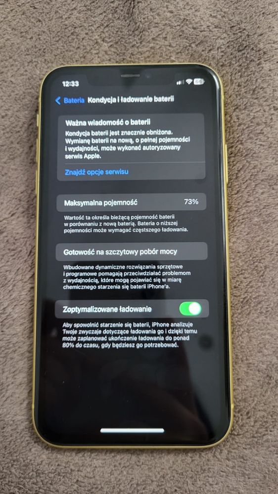 Iphone 11 stan zadowalajacy