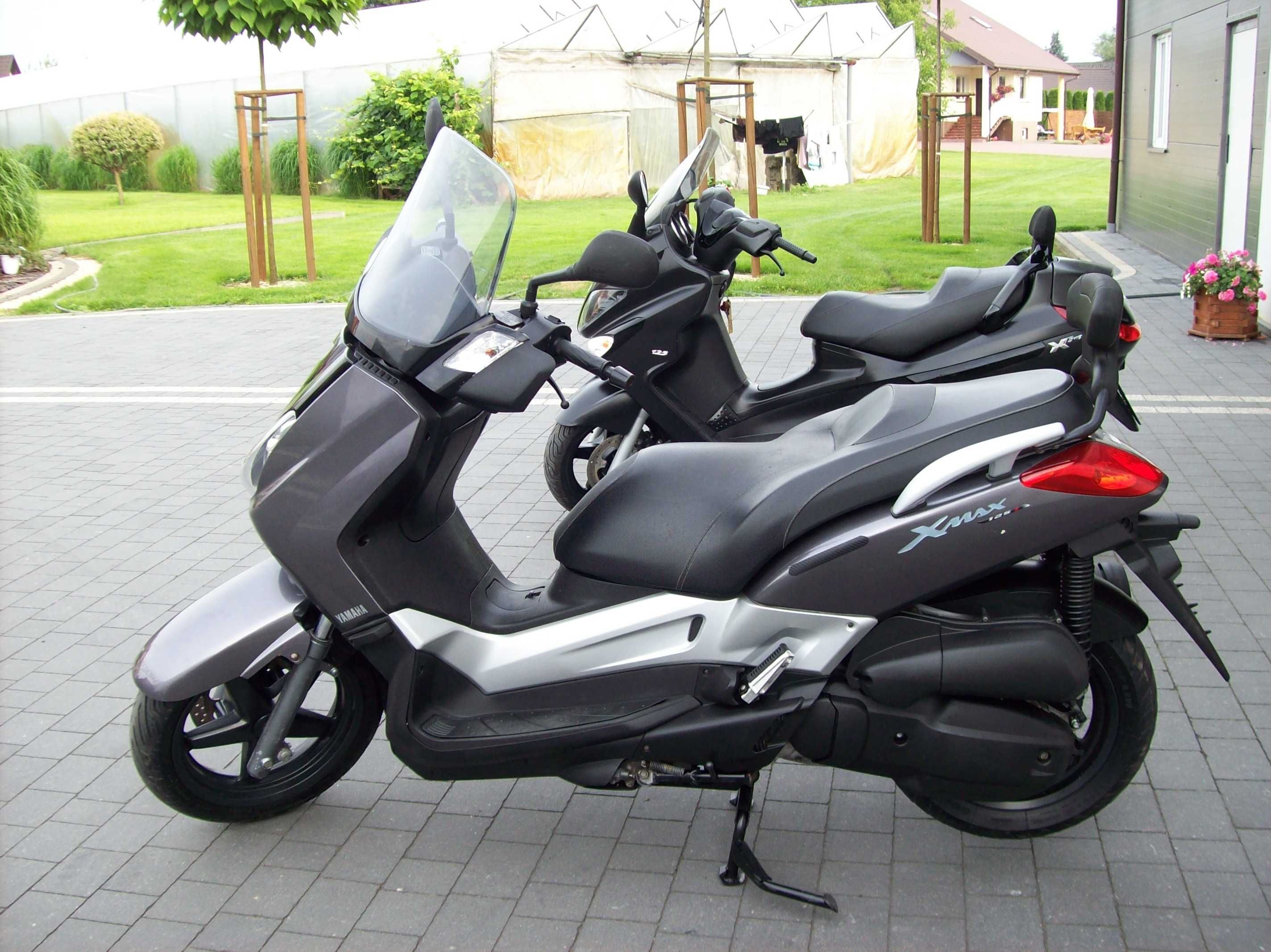 Yamaha X-max 125 oparcie pasażera przebieg 14800km unikat